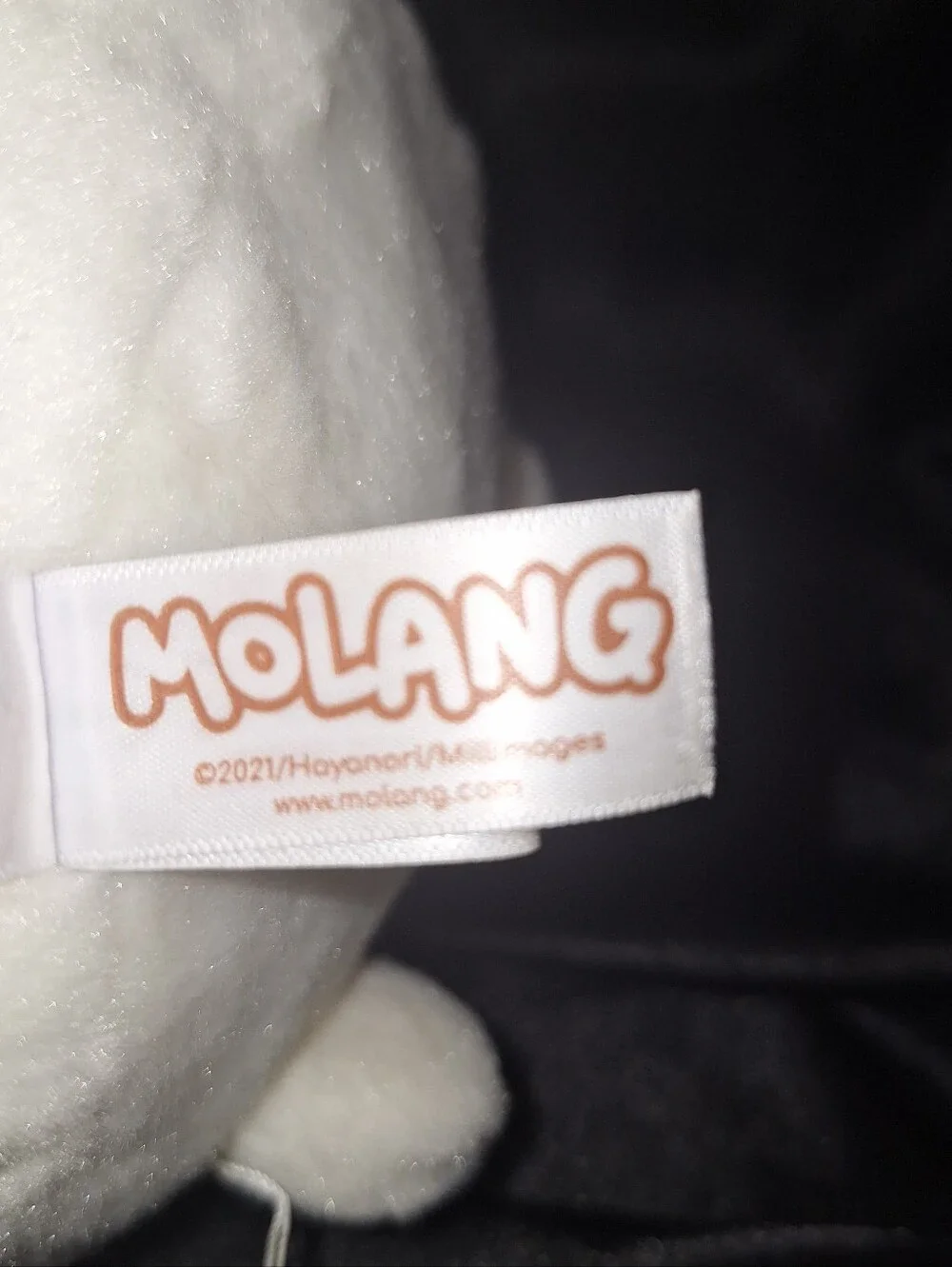 Aurora Chubby Bunny Plush~Molang~Med Rabbit~10 Inch~Hye-Ji Yoon~Millimages~2021